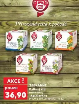 Kaufland Teekanne bylinný čaj nabídka