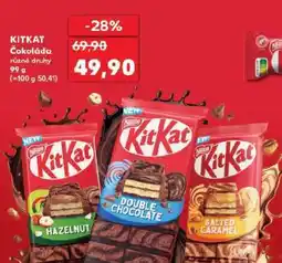 Kaufland KITKAT Čokoláda různé druhy 99 g nabídka