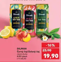 Kaufland DILMAH Černý čaj/Zelený čaj nabídka