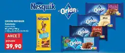 Kaufland ORION/NESQUIK Čokoláda nabídka