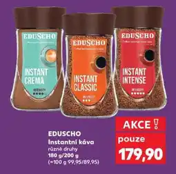 Kaufland EDUSCHO Instantní káva nabídka