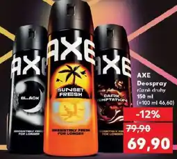 Kaufland AXE Deospray nabídka