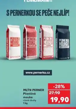 Kaufland MLÝN PERNER Pšeničná mouka nabídka