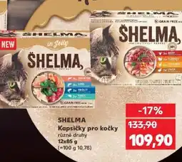 Kaufland Shelma kapsičky pro kočky nabídka