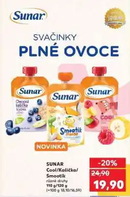 Kaufland SUNAR Cool/Kašička/Smoothik nabídka