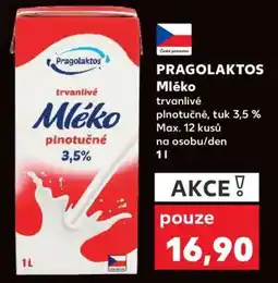 Kaufland PRAGOLAKTOS Mléko nabídka