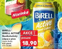 Kaufland BIRELL/BIRELL ACTIVE Nealkoholický nápoj z piva nabídka