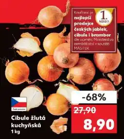 Kaufland Cibule žlutá kuchyňská nabídka