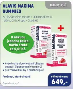 PharmaPoint Alavis Maxima gummies nabídka