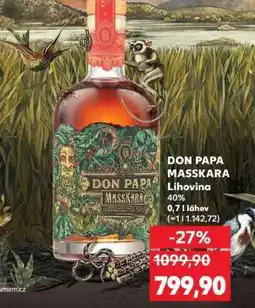 Kaufland Don Papa Masskara nabídka