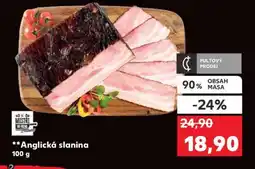 Kaufland Anglická slanina nabídka
