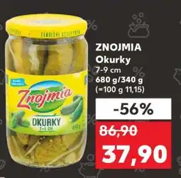 Kaufland Znojmia Okurky nabídka