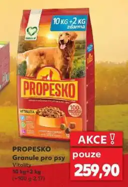 Kaufland PROPESKO Granule pro psy Vitality nabídka