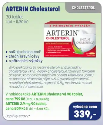 PharmaPoint ARTERIN Cholesterol nabídka