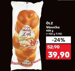 Kaufland Ölz Vánočka nabídka