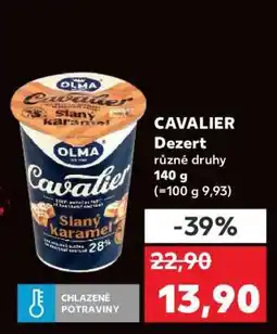 Kaufland Cavalier dezert nabídka