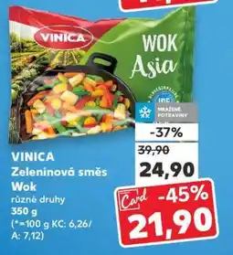 Kaufland VINICA Zeleninová směs Wok nabídka