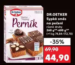 Kaufland DR. OETKER Sypká směs na pečení nabídka