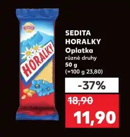 Kaufland Sedita Horalky nabídka