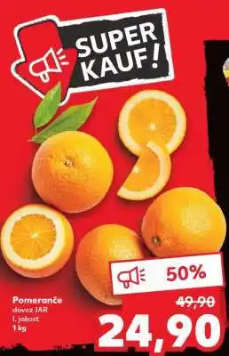 Kaufland Pomeranče nabídka