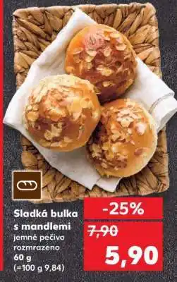 Kaufland SLADKÁ BULKA S MANDLEMI nabídka