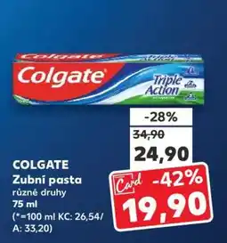Kaufland Colgate zubní pasta nabídka