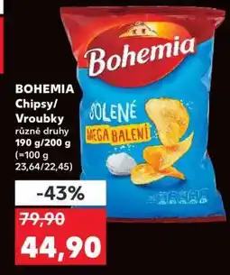 Kaufland BOHEMIA Chipsy/Vroubky nabídka