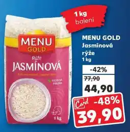Kaufland Menu Gold Jasmínová rýže nabídka