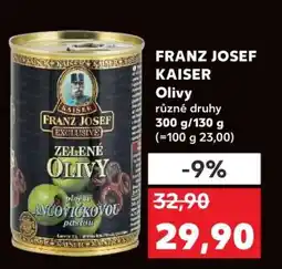 Kaufland FRANZ JOSEF KAISER OLIVY nabídka