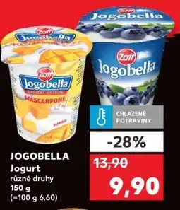 Kaufland Jogobella jogurt nabídka