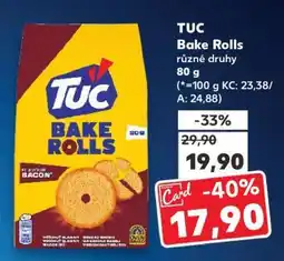 Kaufland TUC Bake Rolls nabídka