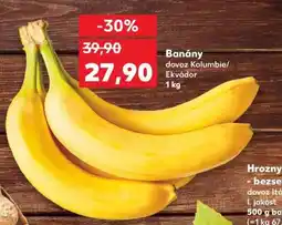 Kaufland Banány nabídka