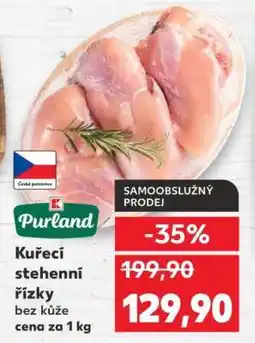 Kaufland Kuřecí stehenní řízky nabídka