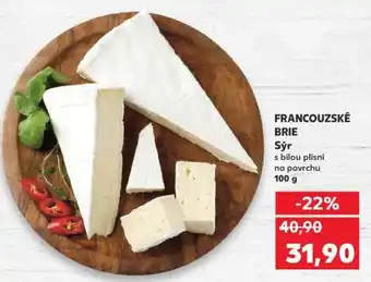 Kaufland FRANCOUZSKÉ BRIE nabídka