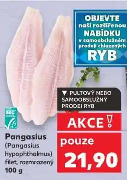 Kaufland Pangasius nabídka