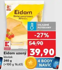 Kaufland Eidam uzený bloček nabídka