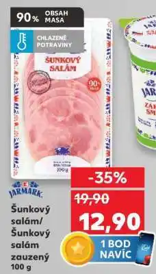 Kaufland Šunkový salám/Šunkový salám zauzený 100 g nabídka