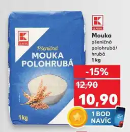 Kaufland Mouka pšeničná polohrubá/hrubá 1 kg nabídka