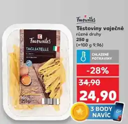 Kaufland Těstoviny vaječné nabídka