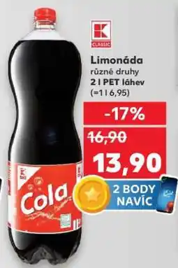 Kaufland Limonáda nabídka