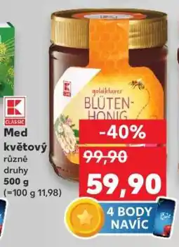 Kaufland Med květový nabídka