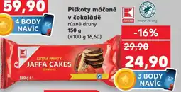 Kaufland Piškoty máčené v čokoládě nabídka