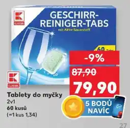 Kaufland Tablety do myčky nabídka