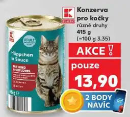 Kaufland Konzerva pro kočky nabídka