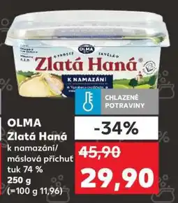 Kaufland Olma Zlatá Haná nabídka