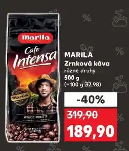Kaufland Marila zrnková káva nabídka