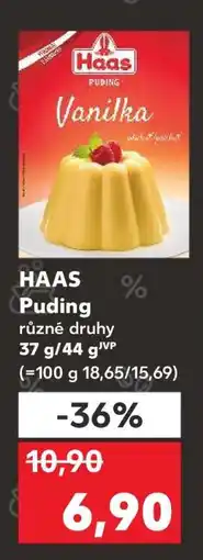 Kaufland HAAS Puding nabídka