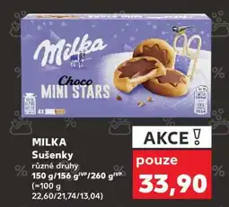Kaufland Milka sušenky nabídka