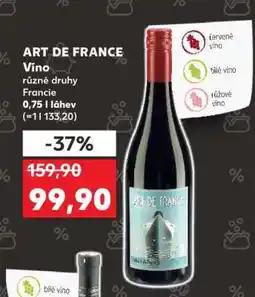 Kaufland ART DE FRANCE Víno nabídka