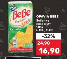 Kaufland OPAVIA BEBE Sušenky nabídka